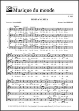 Divina musica SATB choral sheet music cover